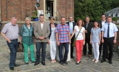 Impressionen - 21.05.2014: Besuch auf Einladung des CDU Gemeindeverbandes Nordkirchen auf Schloss Nordkirchen. Als Gast war Dr. Markus Pieper MdEP geladen. 